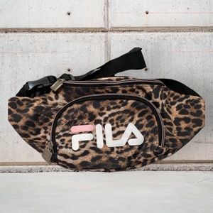 FILA Leopard Print Fanny Pack
